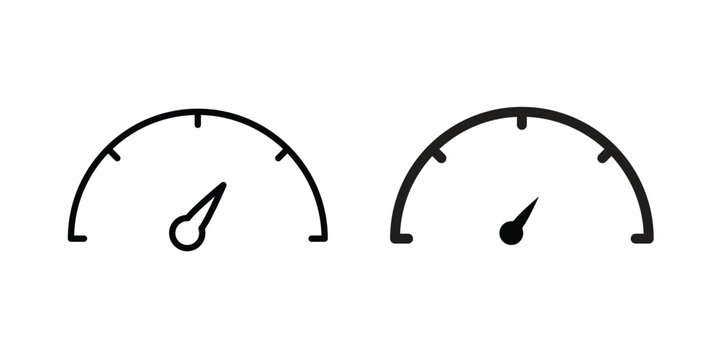 speedometer icon ai