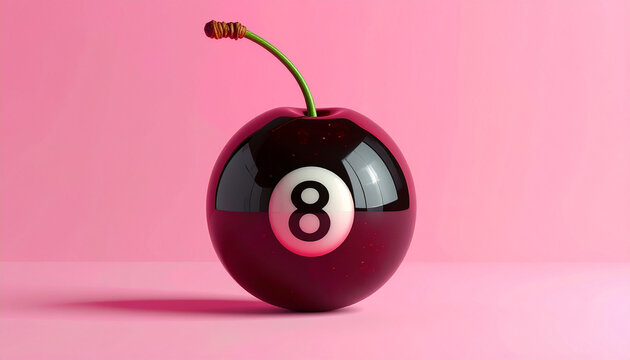 Single Cherry Eight Ball Concept
