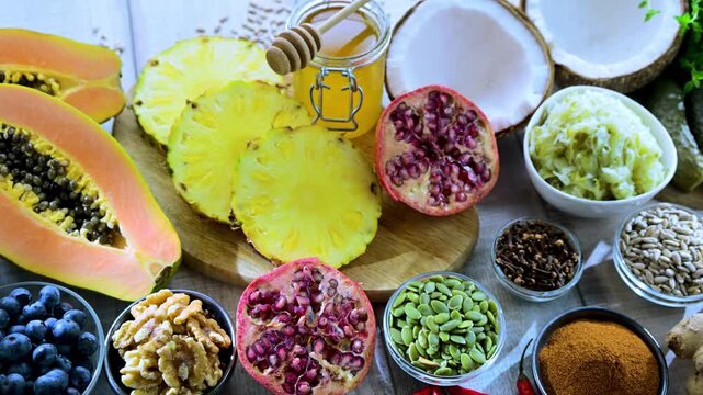 Food products that naturally kill parasites in human body