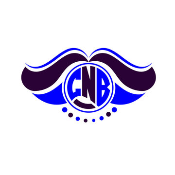 CNB letter logo creative design. CNB unique design