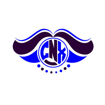 CNX letter logo creative design. CNX unique design