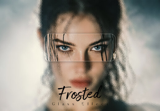 Frosted Glass Photo Effect