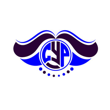 CYP letter logo creative design. CYP unique design
