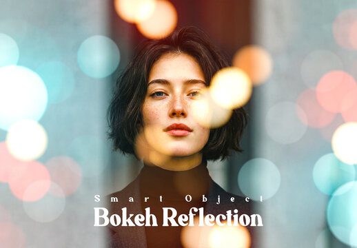 Bokeh Reflection Photo Effect