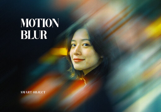 Motion Blur photo Effect