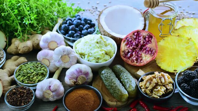 Food products that naturally kill parasites in human body