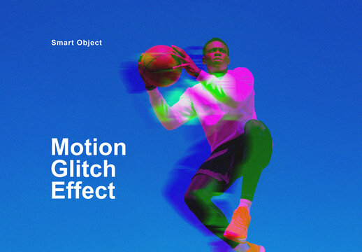 Motion Glitch Photo Effect