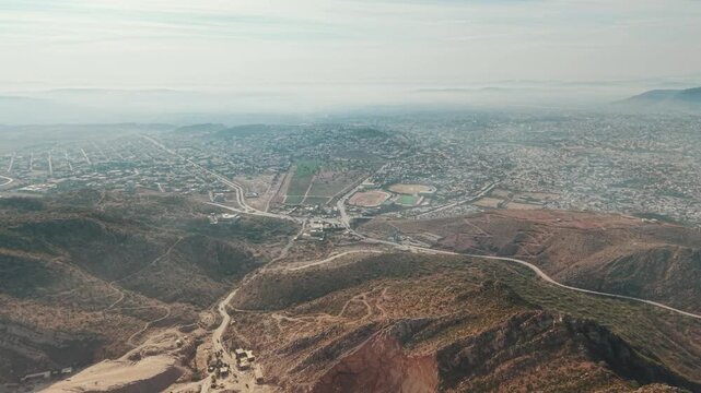 Kohat city view from above Kohat, Khyber Pakhtunkhwa, Pakistan