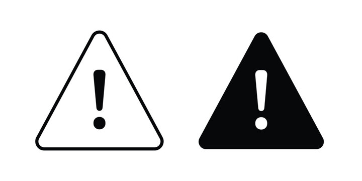 attention sign icon