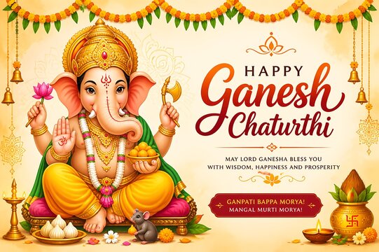Bal Ganesh Ganpati Bappa Ekdant Vakratund Vinayak Chintamani Idol Celebration During Vinayak Ganesh Chaturthi Angaraki Sankashti Chaturthi Ganesh Jayanti Anant Chaturdashi/ Ganpati Bappa