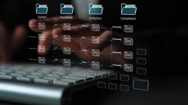 Task workflow system showing document progress through stages. Task tracking improves productivity, ensures visibility, task tracking supports planning, and task tracking manages status. Marrow