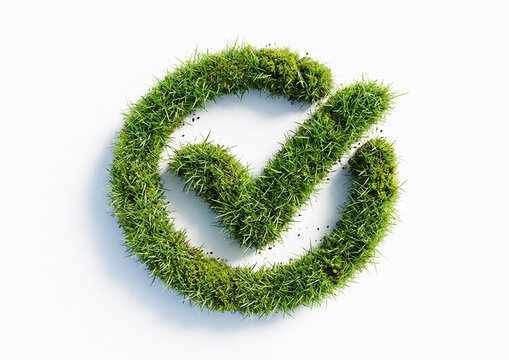 Grass tick Eco green energy sustainable environment concept