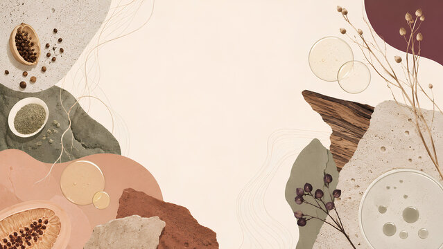 Clean beauty ingredient map for luxury skincare packaging