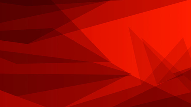 abstract red background with triangles	