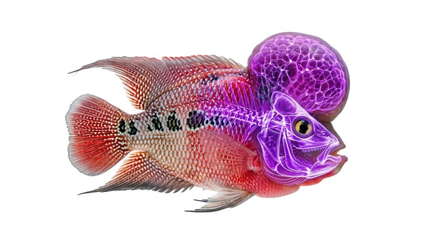 Vibrant fish species underwater habitat high-resolution image aquatic environment colorful perspective yty gigapixel high fidelity