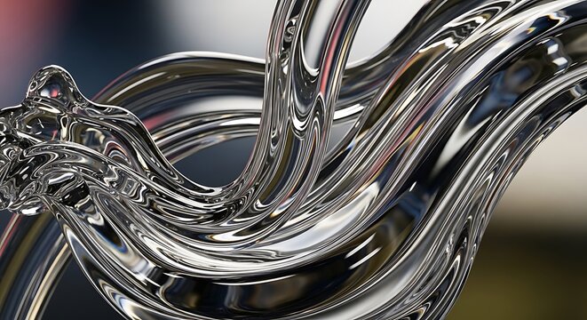 Close up view of tangled silver metallic wires.