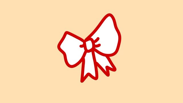 red icon on a white background