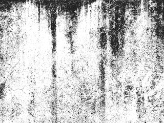 Obraz premium Distressed grunge texture with heavy grain, weathered black and white concrete wall background, vintage industrial overlay for graphic design