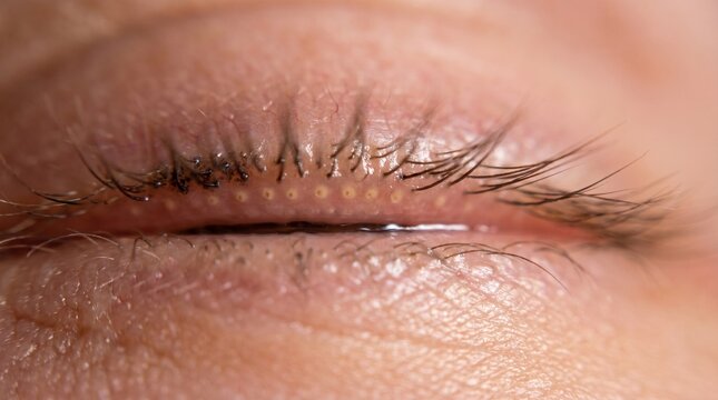  The Eye's Horizon: Meibomian Glands Orifices on Lower Eyelid Margin