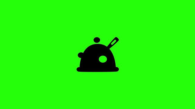 Professional 4K footage of a traditional dome pin cushion holding sewing dressmaker needles silhouette bouncing cleanly. Great craft web graphic.