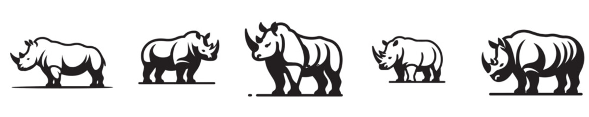 rhino silhouette © Soim Maarif 