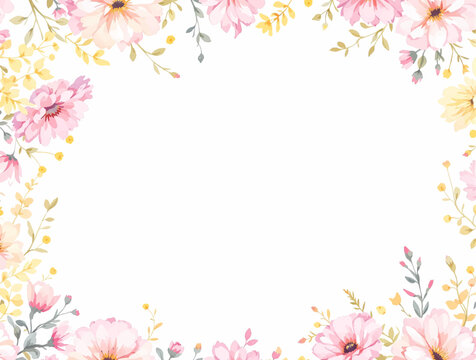Graceful Pink Flowers Creating an Elegant Setting for Meaningful Written Content