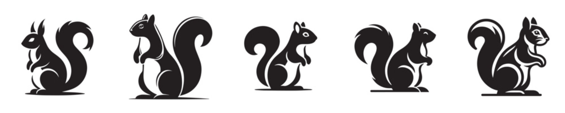 squirrel silhouette