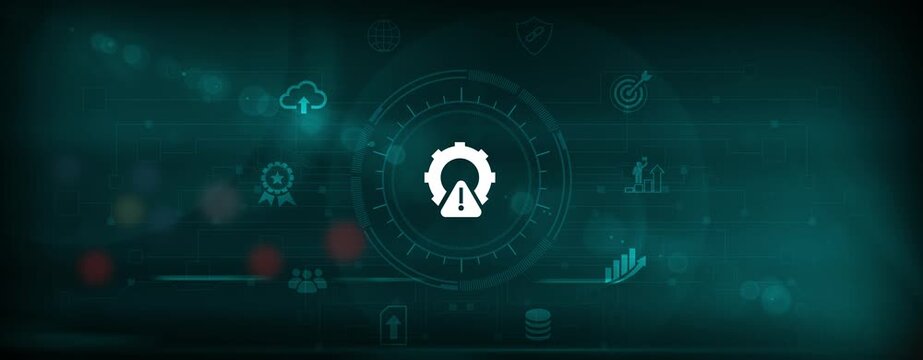 risk management and threat analysis, compliance checks, secure strategy, financial protection, decision insights, business stability, and Motion graphics of document concept