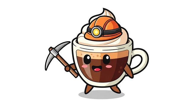 Cartoon illustration of a cheerful robot chef.