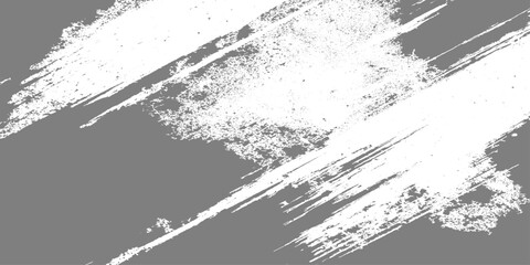 Fototapeta premium Abstract black brush streaks on a white background, minimalist texture, dynamic diagonal lines, monochrome art background texture.