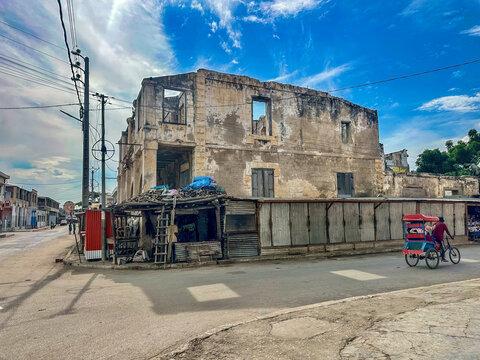 Old Building in Tulear (Toliara), Madagascar