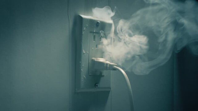 Water Spills Into Socket And Blows Fuse Household Accident