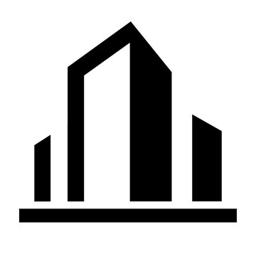 office logo, building logo, office icon, building icon