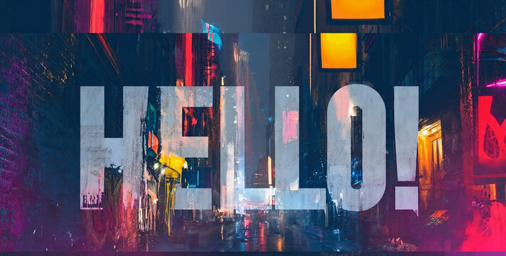 urban street business flyer design abstract background
