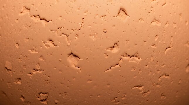 extreme close-up of a brown eggshell texture