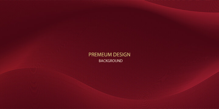 Premium background design with diagonal line pattern in maroon colour. Vector horizontal template for digital business banner, formal invitation, luxury voucher, prestigious gift certificate