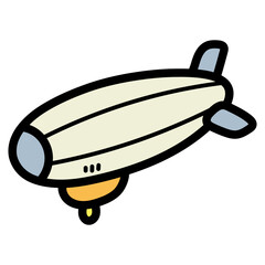 zeppelin illustration © smalllike
