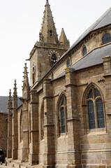 Fototapeta premium Eglise Notre-Dame-du-Cap-Lihou, Granville, Manche