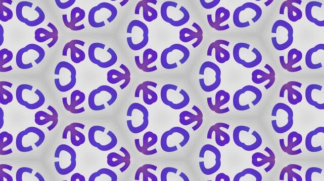 Minimal hexagonal geometric pattern loop with clean corporate motion
