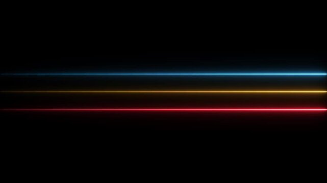 lines abstract futuristic technology background. Seamless loop animation black background. Lasers - mov - abstract light background, abstract background, neon line direction with alpha channel