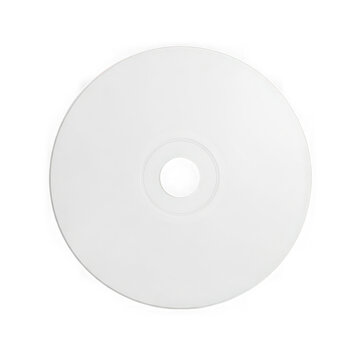 Minimalist circular button or disc icon design isolated on transparent background