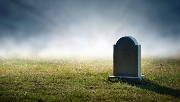 blank tombstone isolated on background grave burial death memorial graveyard blank empty mourning cemetery headstone