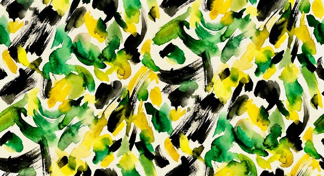 Artistic watercolor wallpaper featuring hand-painted strokes