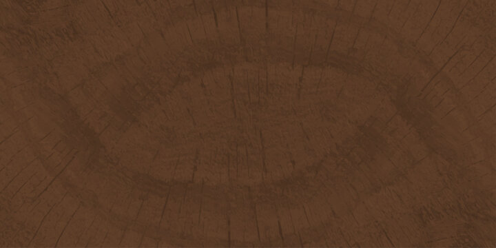 Natural Brown Wood Grain Texture with Growth Rings and Organic Patterns