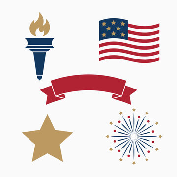 Of a judge's wig, american flag, graduation cap, and chinese flag judge wig court wig lawyer wig united states flag