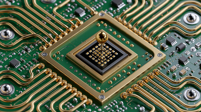 Advanced Microchip and Circuit Board Technology for Modern Electronics Hardware Innovation