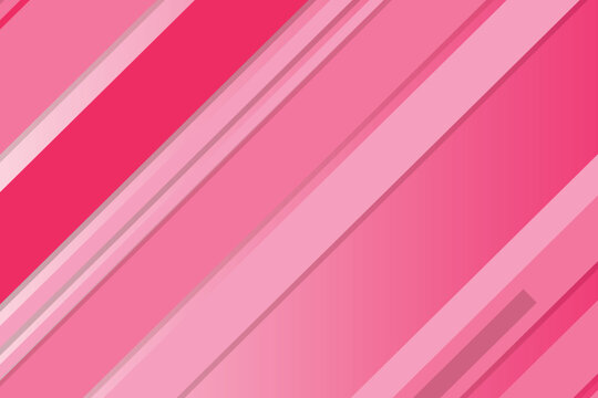 Diagonal pink stripes background, with subtle gradient, and shadow effects abstract