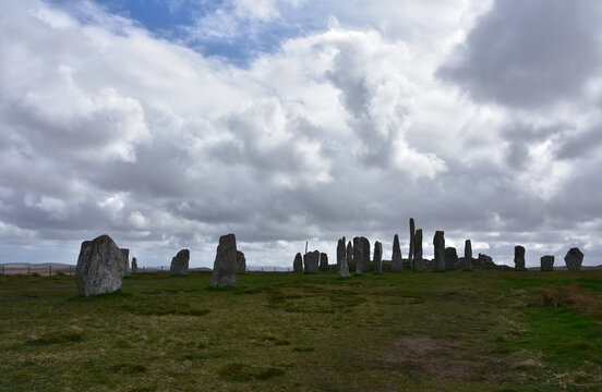 Callanish Standing Stone Circle on the Isle of Lewis