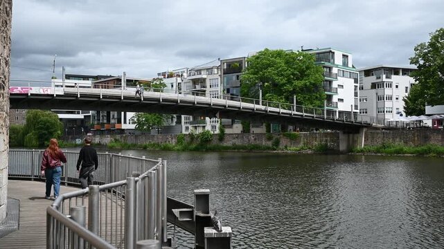 View of Kassel City in Germany 