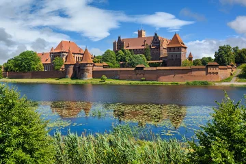 The historic Teuton Order castle in Malbork, Poland © Boris Stroujko